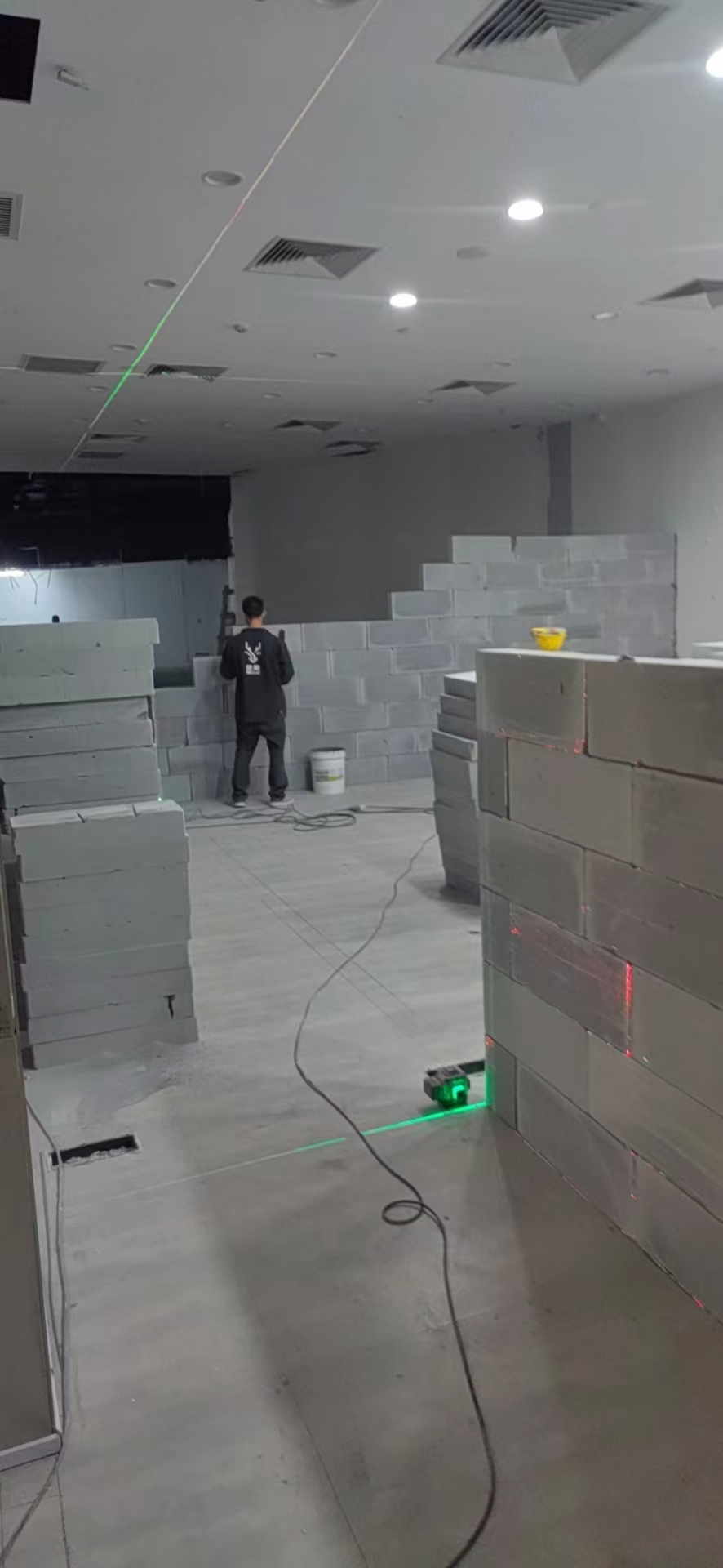 轻质砖隔墙墙面效果参考